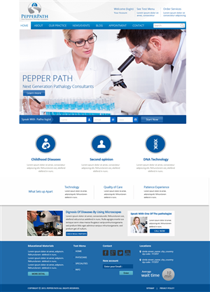 Web Design by OM for this project | Design: #2544984
