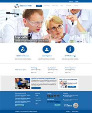 Web Design by OM for this project | Design: #2544986
