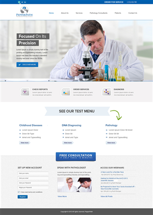 Web Design by OM for this project | Design: #2550184