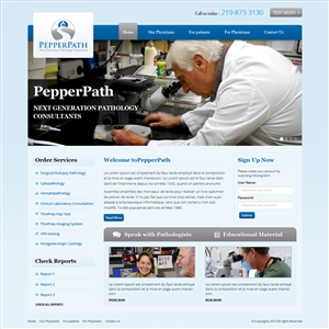 Web Design by OM for this project | Design: #2550201