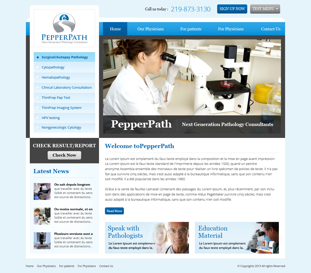 Web Design by OM for this project | Design #2550205