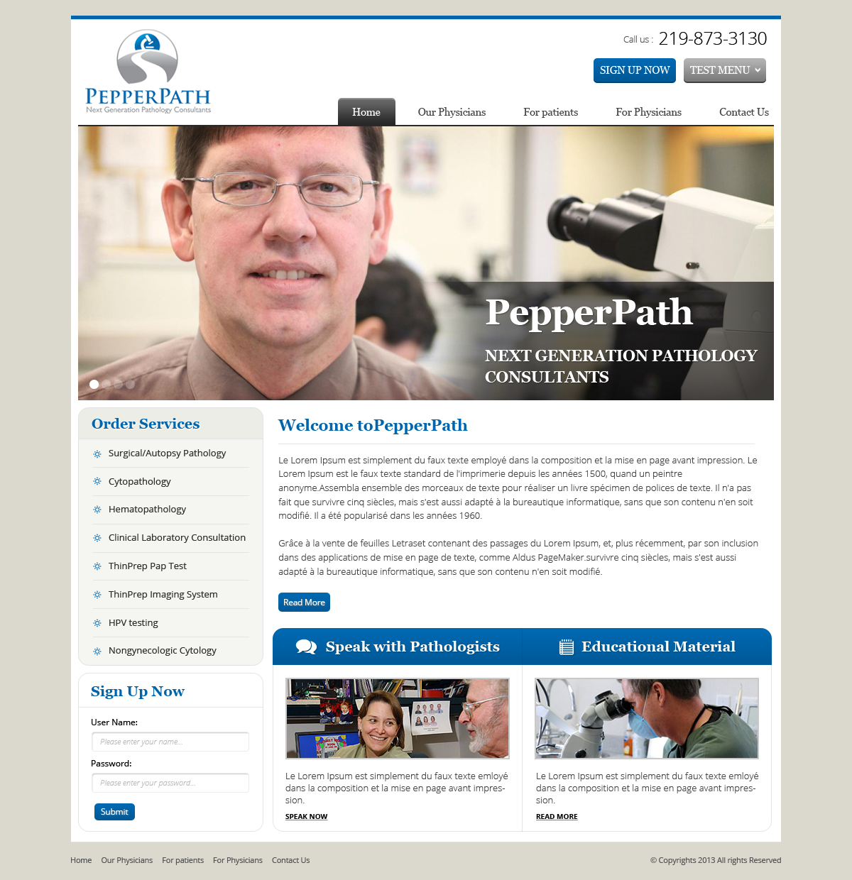 Web Design by OM for this project | Design #2550217