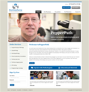Web Design by OM for this project | Design: #2550217