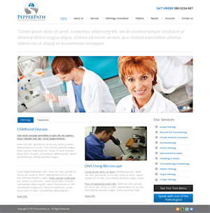 Web Design by OM for this project | Design: #2550219