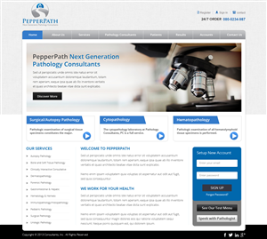 Web Design by OM for this project | Design: #2550231