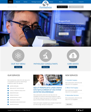 Web Design by OM for this project | Design: #2550238