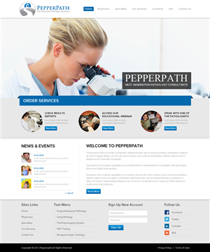 Web Design by OM for this project | Design: #2550252