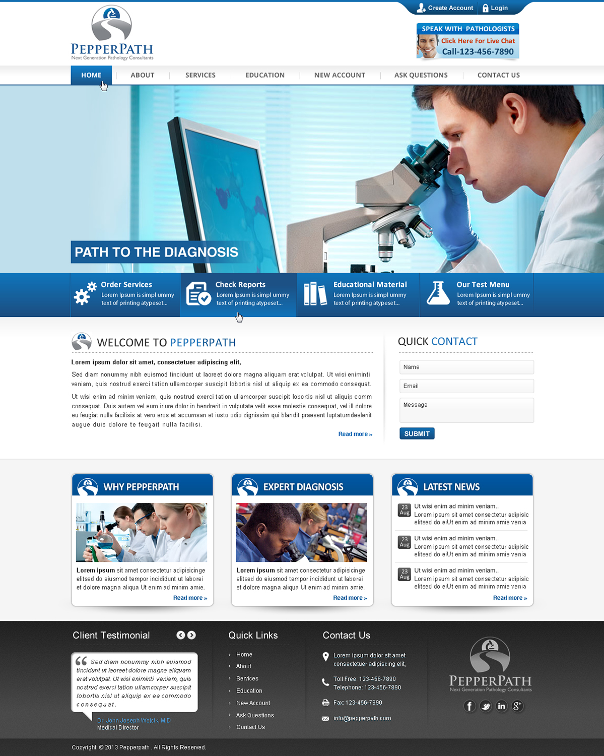 Web Design by Sbss for this project | Design #2539442
