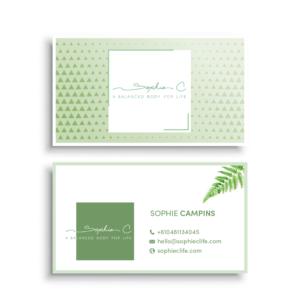  Health Coach needs a Business Card Design | Design de Carte de Visite par selador.si