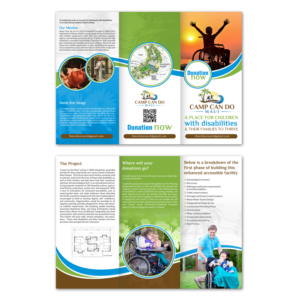 Brochure Design by creative.bugs for Never Give Up, Inc | Design: #13850364