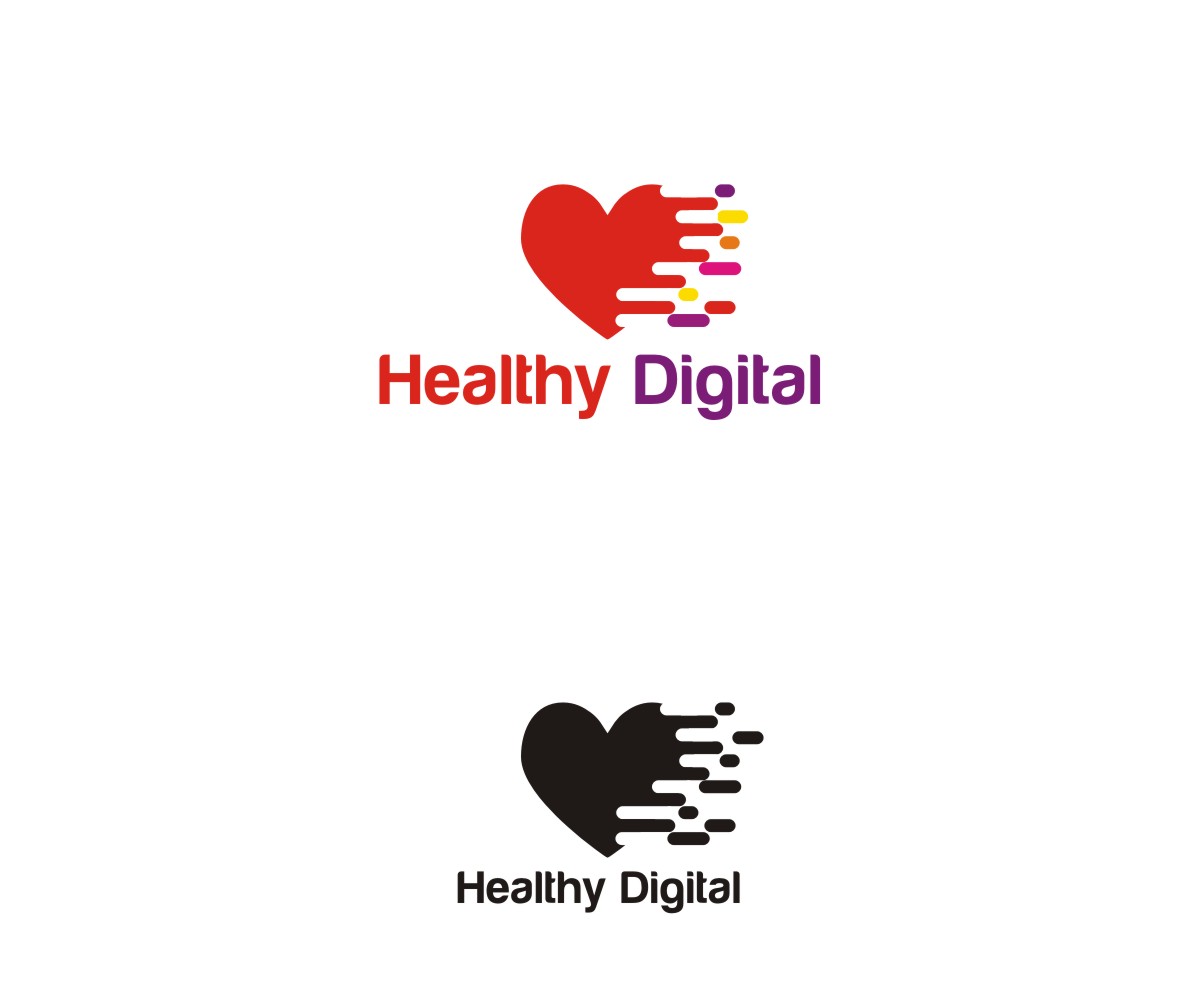 Logo Design by Falguni for Healthy Digital | Design #13924612