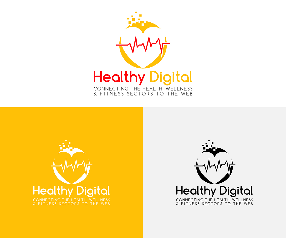 Logo Design by Logico Artlines for Healthy Digital | Design #13821093