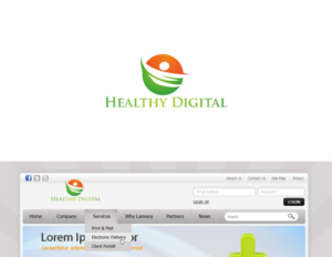 Logo Design by Paulsein for Healthy Digital | Design: #13834277