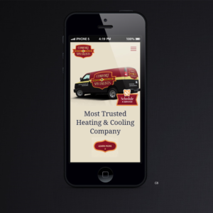 Diseño Web por pb para comfort specialists llc | Diseño: #13809003