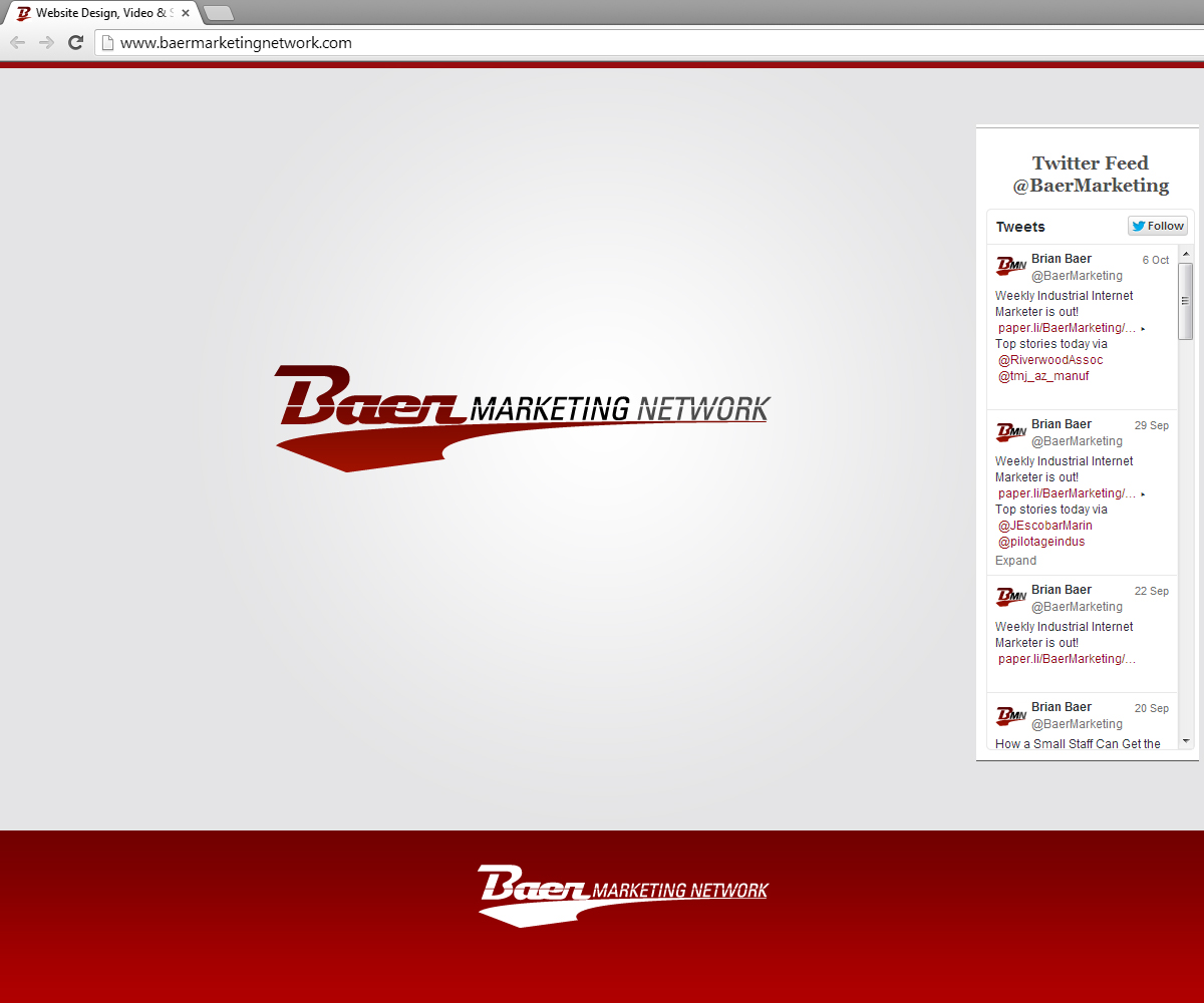 Logo Design by m42c10 for BaerMarketingNetwork.com | Design #2490567