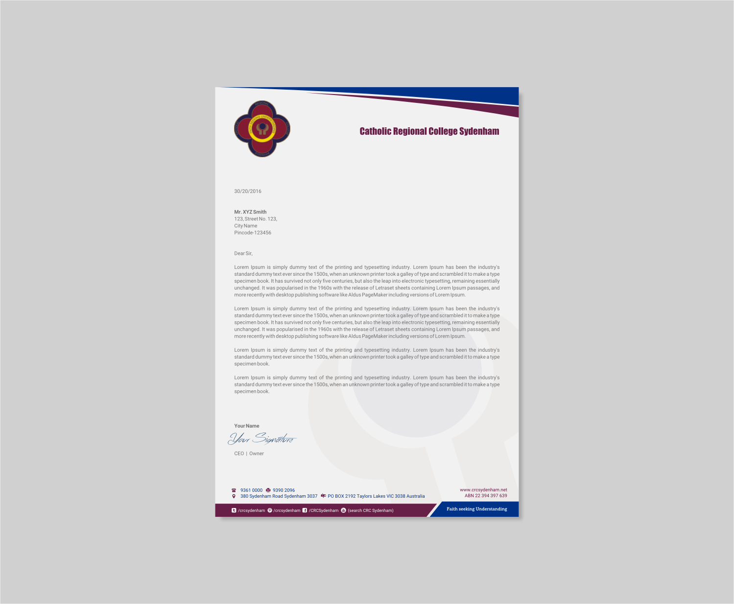 Schreibwaren-Design von INDIAN_Ashok für dieses Projekt | Design #13820005