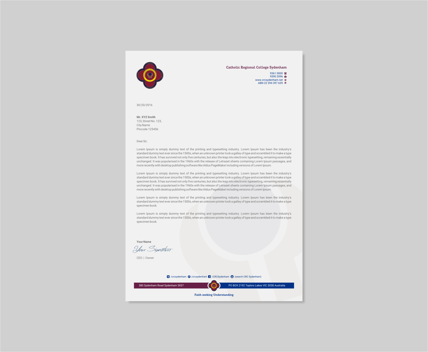 Stationery Design by INDIAN_Ashok for this project | Design #13820009