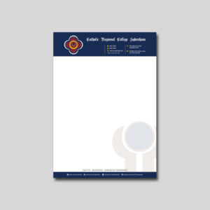 Catholic Regional College Sydenham Letterhead | Stationery Design by kousik