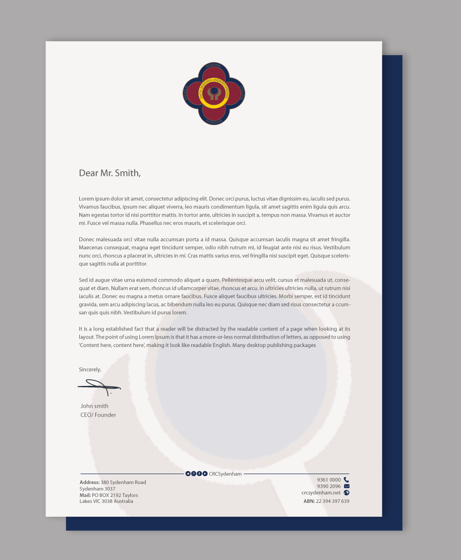 Design de Papeterie par chandrayaan.creative pour ce projet | Design #13821111