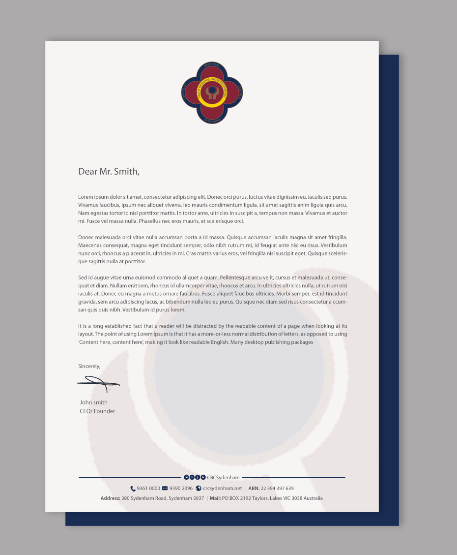 Design de Papeterie par chandrayaan.creative pour ce projet | Design #13821112