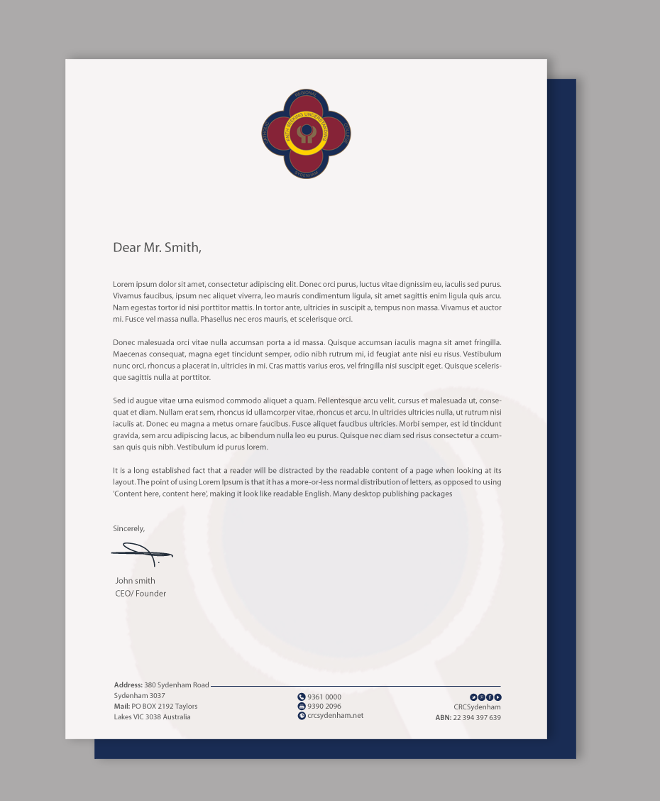 Schreibwaren-Design von chandrayaan.creative für dieses Projekt | Design #13821125