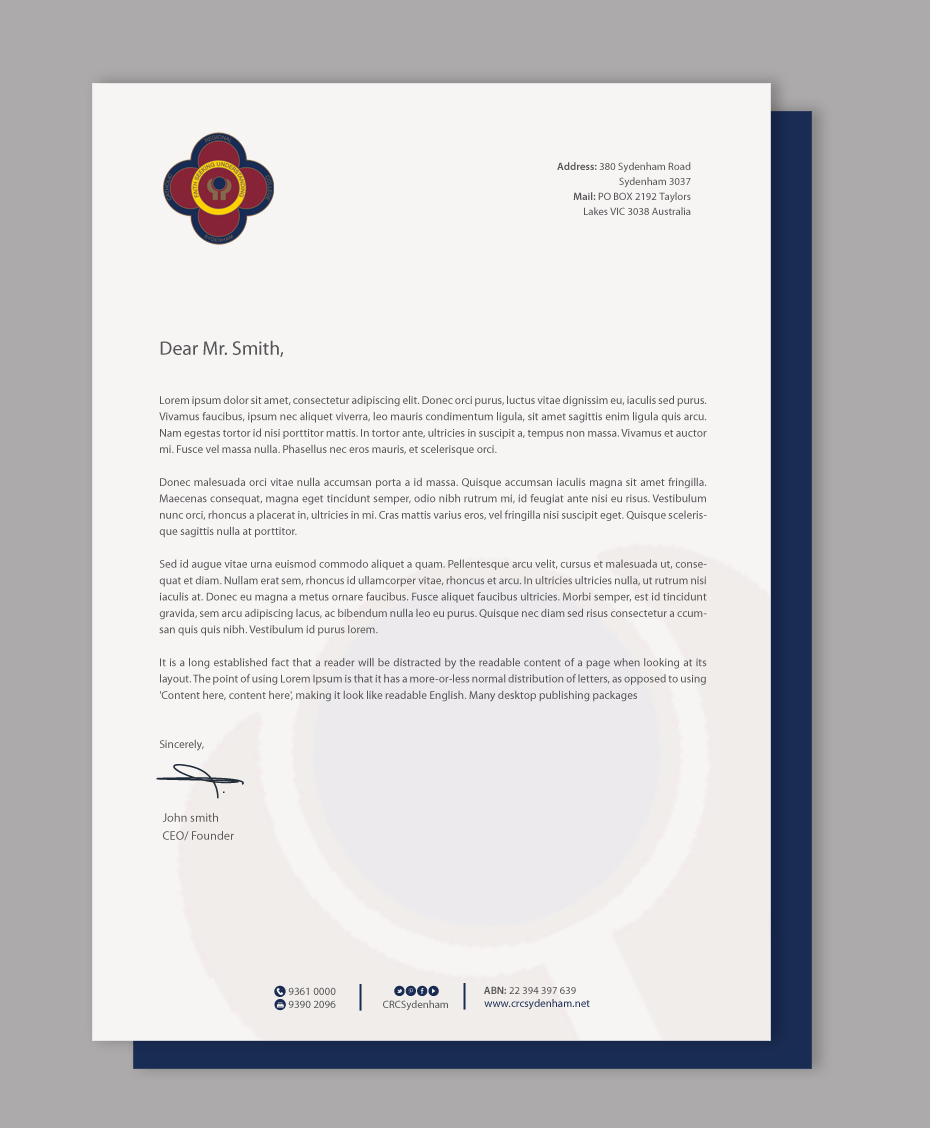 Design de Papeterie par chandrayaan.creative pour ce projet | Design #13821127