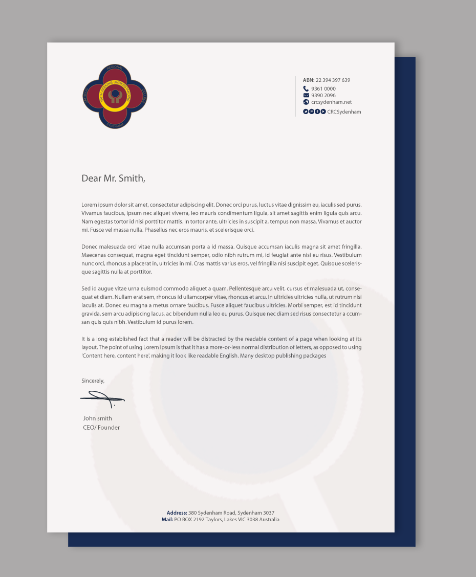 Design de Papeterie par chandrayaan.creative pour ce projet | Design #13821128