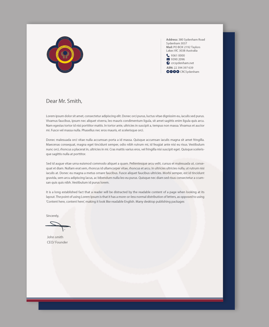 Stationery Design by chandrayaan.creative for this project | Design #13821662