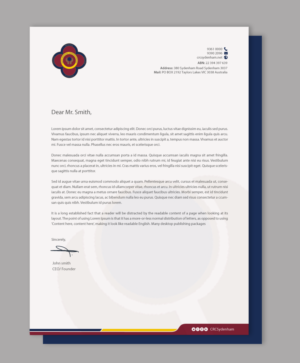 Stationery Design by chandrayaan.creative for this project | Design: #13822447