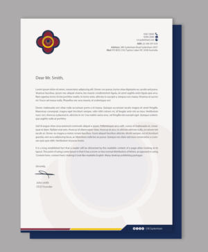 Stationery Design by chandrayaan.creative for this project | Design: #13822448