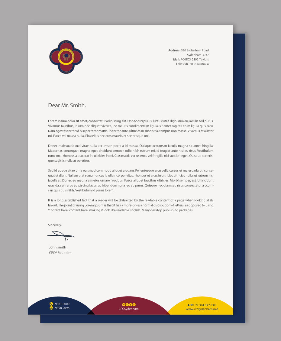 Stationery Design by chandrayaan.creative for this project | Design #13822450