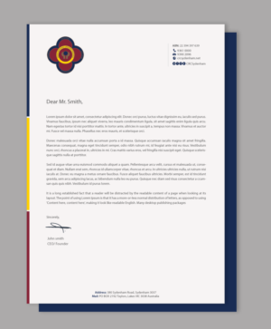 Stationery Design by chandrayaan.creative for this project | Design: #13822451