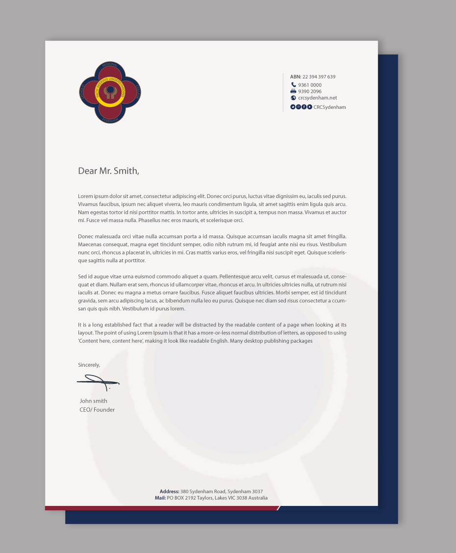 Stationery Design by chandrayaan.creative for this project | Design #13822460