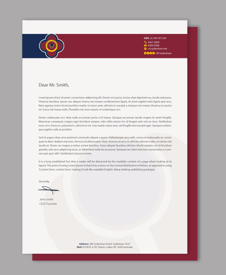 Design de Papeterie par chandrayaan.creative pour ce projet | Design #13822463