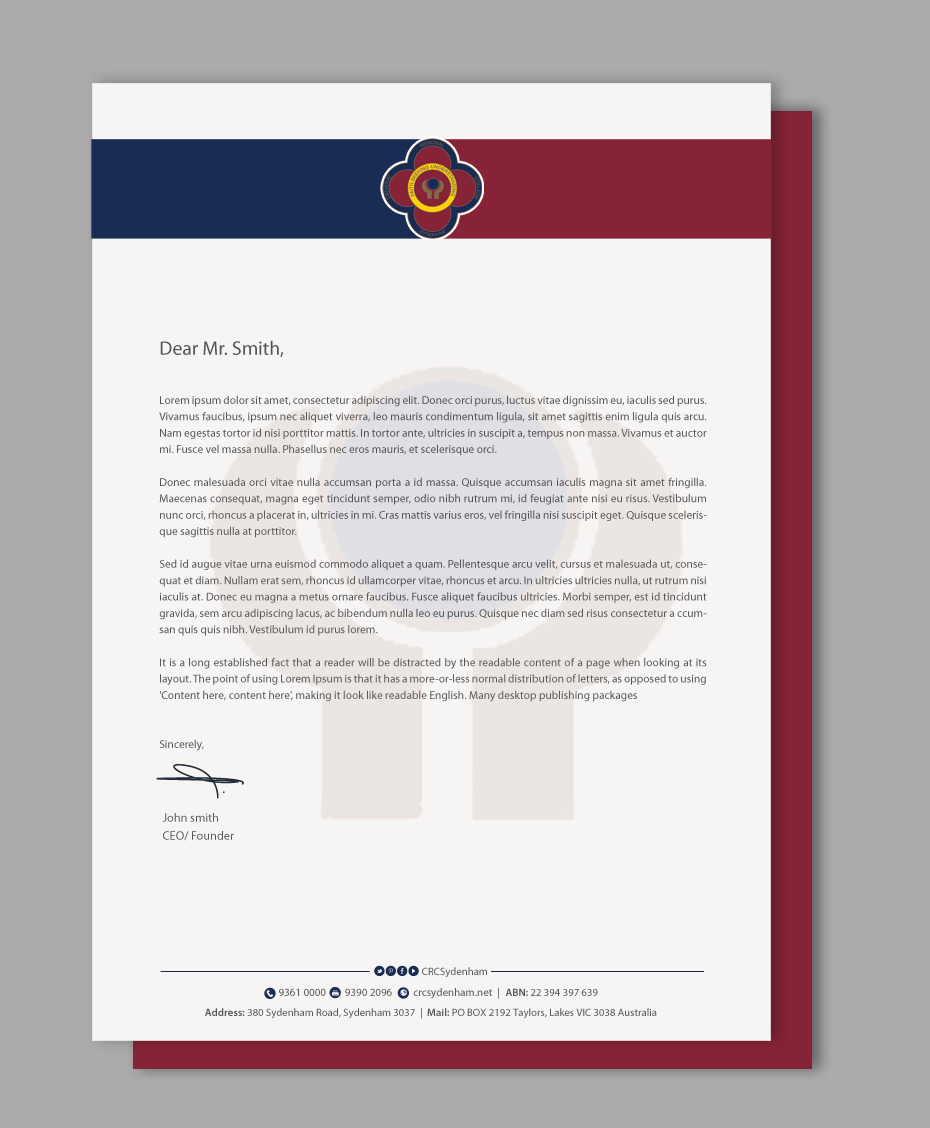 Stationery Design by chandrayaan.creative for this project | Design #13822470