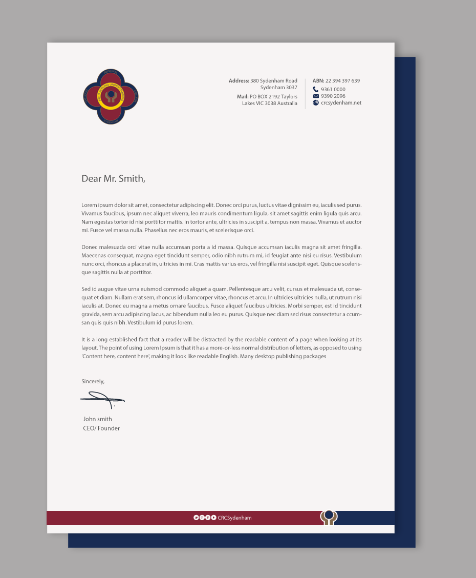 Stationery Design by chandrayaan.creative for this project | Design #13822471