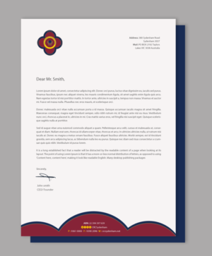 Stationery Design by chandrayaan.creative for this project | Design: #13822473
