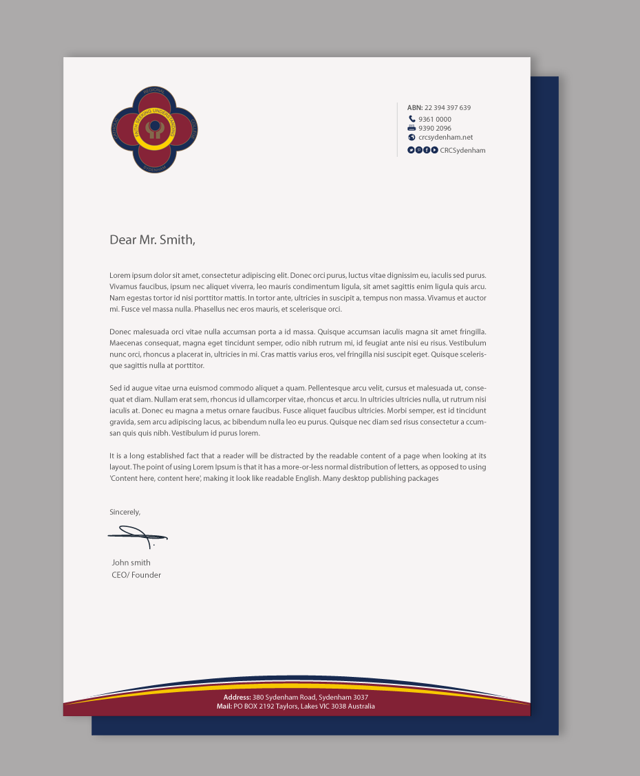 Stationery Design by chandrayaan.creative for this project | Design #13822850
