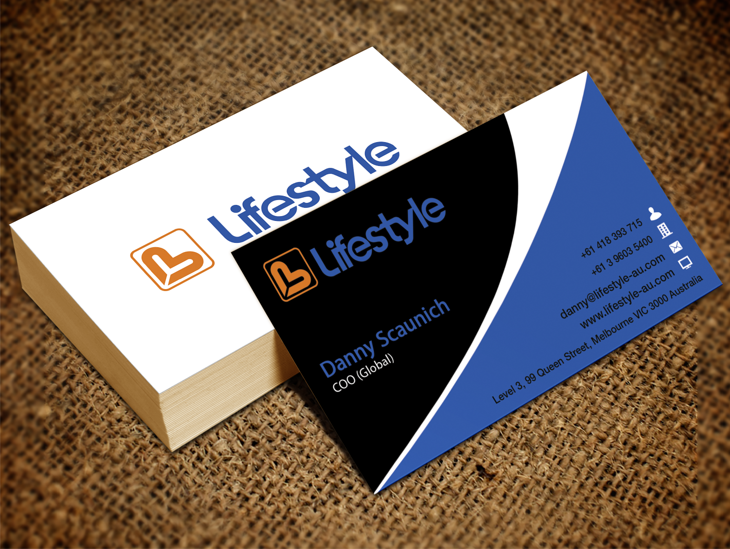 Visitenkarten-Design von Pixi Dust für Lifestyle | Design #13809980