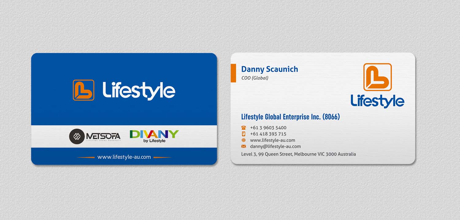 Visitenkarten-Design von INDIAN_Ashok für Lifestyle | Design #13804964