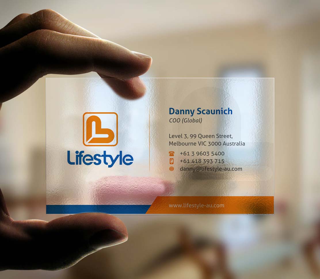 Business Card Design by INDIAN_Ashok for Lifestyle | Design #13804968