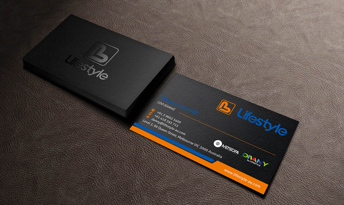 Business Card Design by INDIAN_Ashok for Lifestyle | Design #13804980