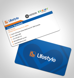Business Card Design by Riz' for Lifestyle | Design: #13804137