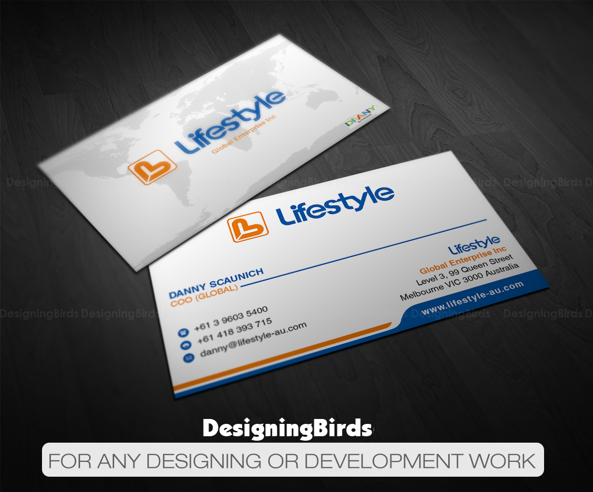 Visitenkarten-Design von Designing Birds für Lifestyle | Design #13810040