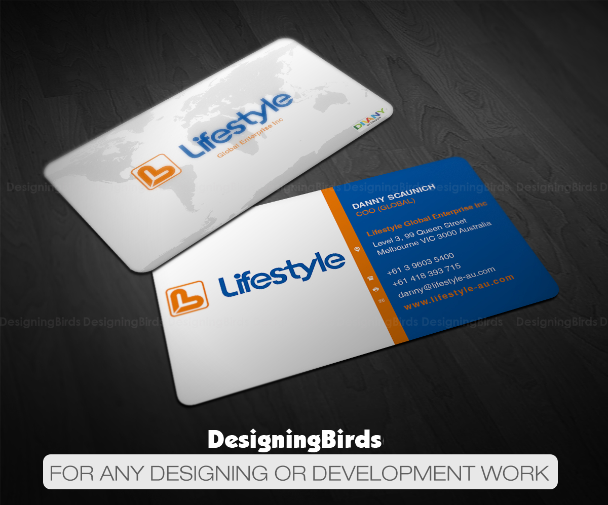 Visitenkarten-Design von Designing Birds für Lifestyle | Design #13842016