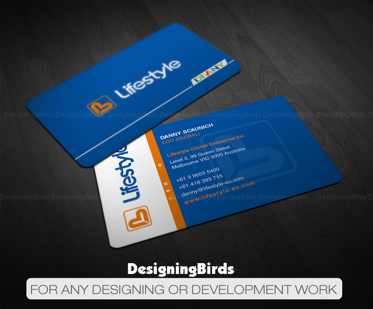 Visitenkarten-Design von Designing Birds für Lifestyle | Design #13842017