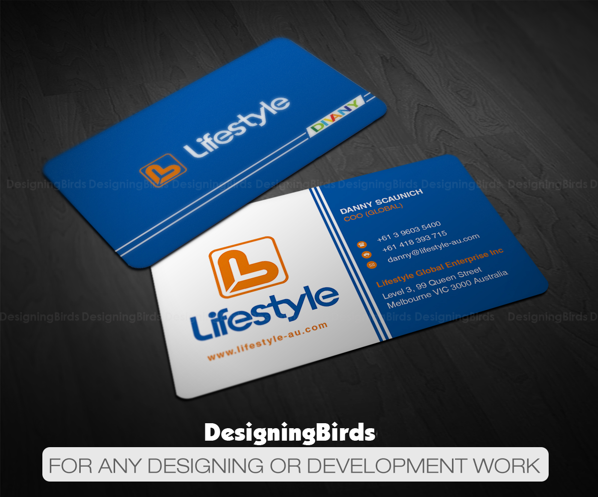 Visitenkarten-Design von Designing Birds für Lifestyle | Design #13842019