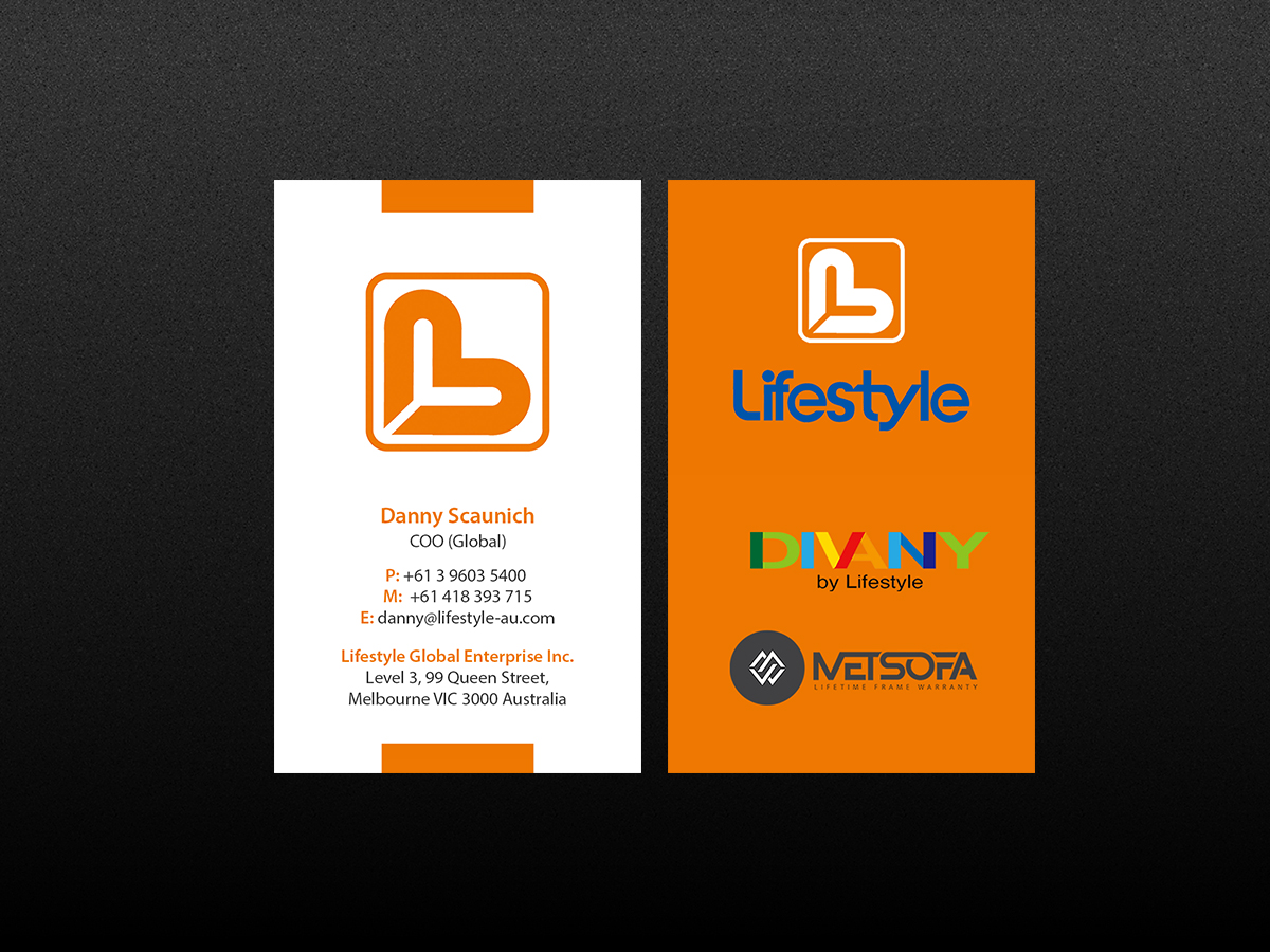 Business Card Design by Creations Box 2015 for Lifestyle | Design #13811119