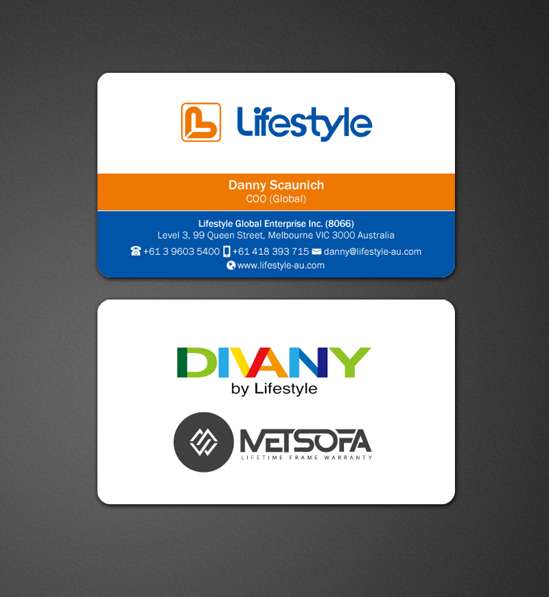 Visitenkarten-Design von Brand aid für Lifestyle | Design #13834824