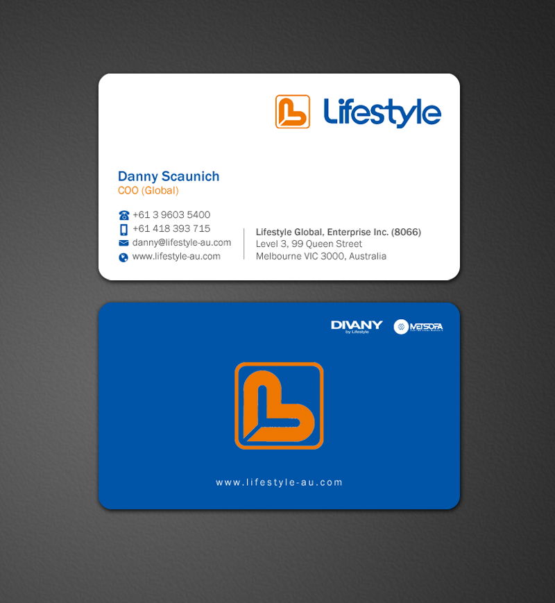 Visitenkarten-Design von Brand aid für Lifestyle | Design #13834825